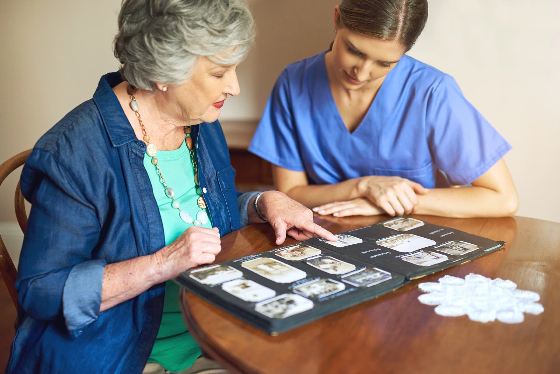 Family caregiver taking a moment to rest